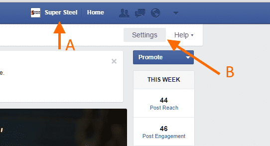 Give FB admin - Step 2