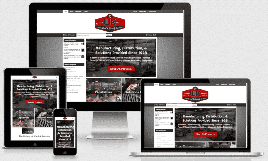 Ward & Kennedy Mobile Responsive