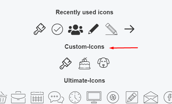 BB - Display Custom Icons