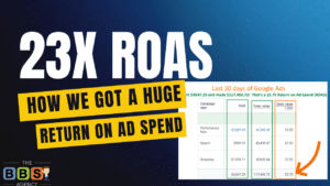 How we got a huge ROAS on ad spend
