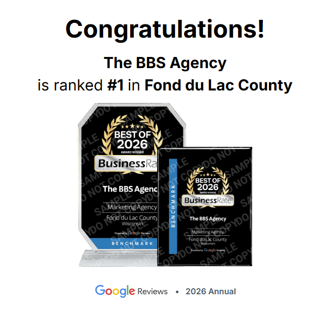 Rated Number 1 Marketing Agency in Fond du Lac County